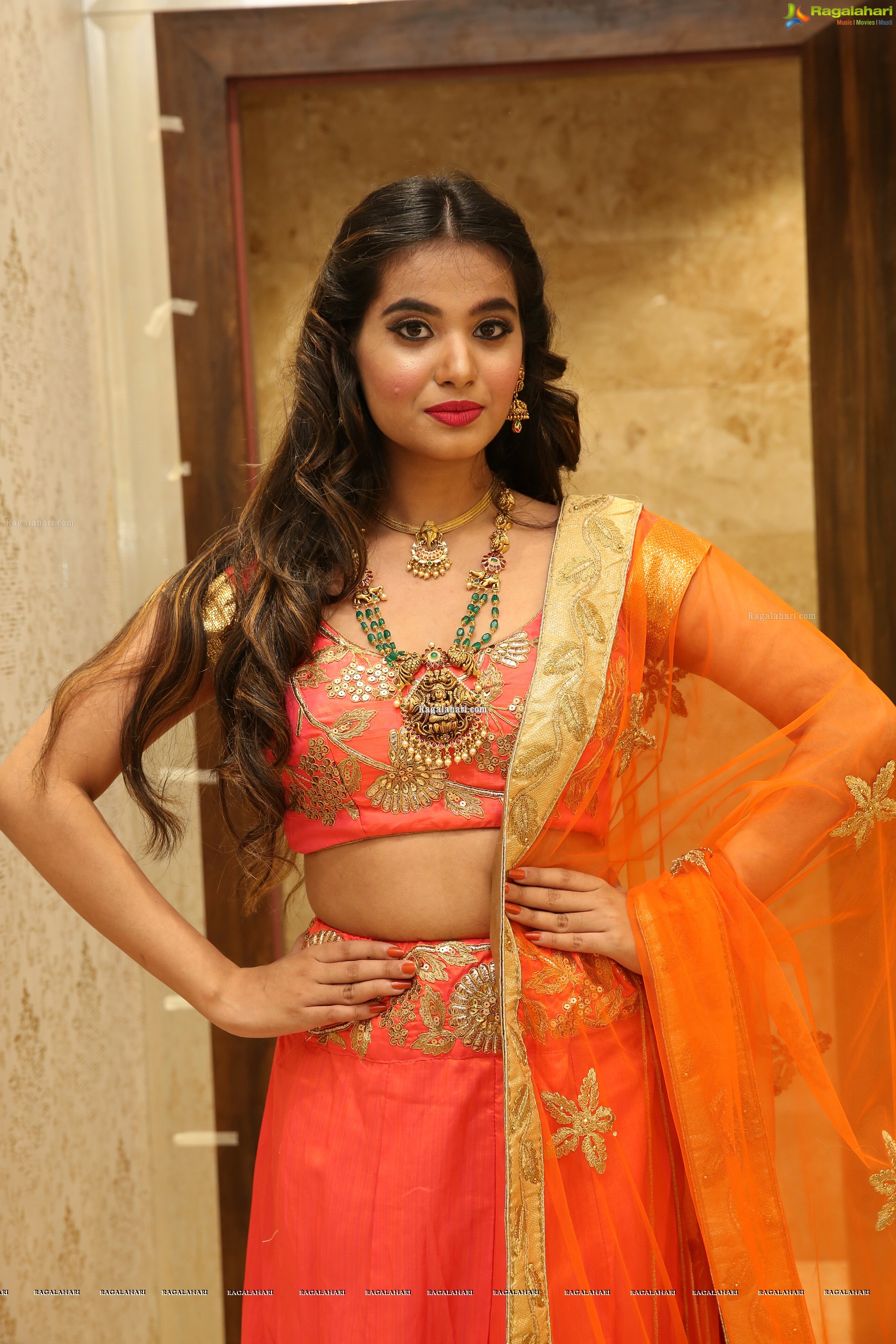 Vaishnavi Rao at Manepally Jewellers Kukatpally Showroom Curtain Raiser - HD Gallery