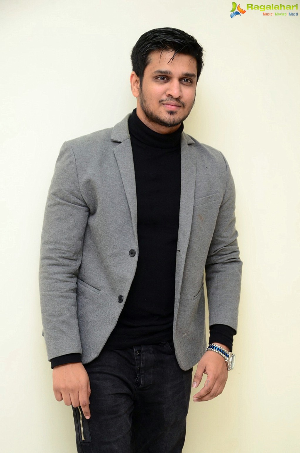 Nikhil Siddharth at Arjun Suravaram Interview