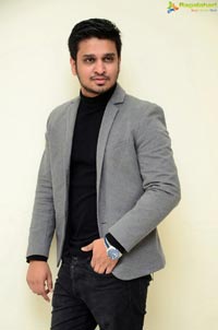 Nikhil Siddharth at Arjun Suravaram Interview