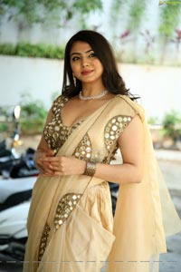 Akshata Sonawane at Prathyardhi Movie Launch