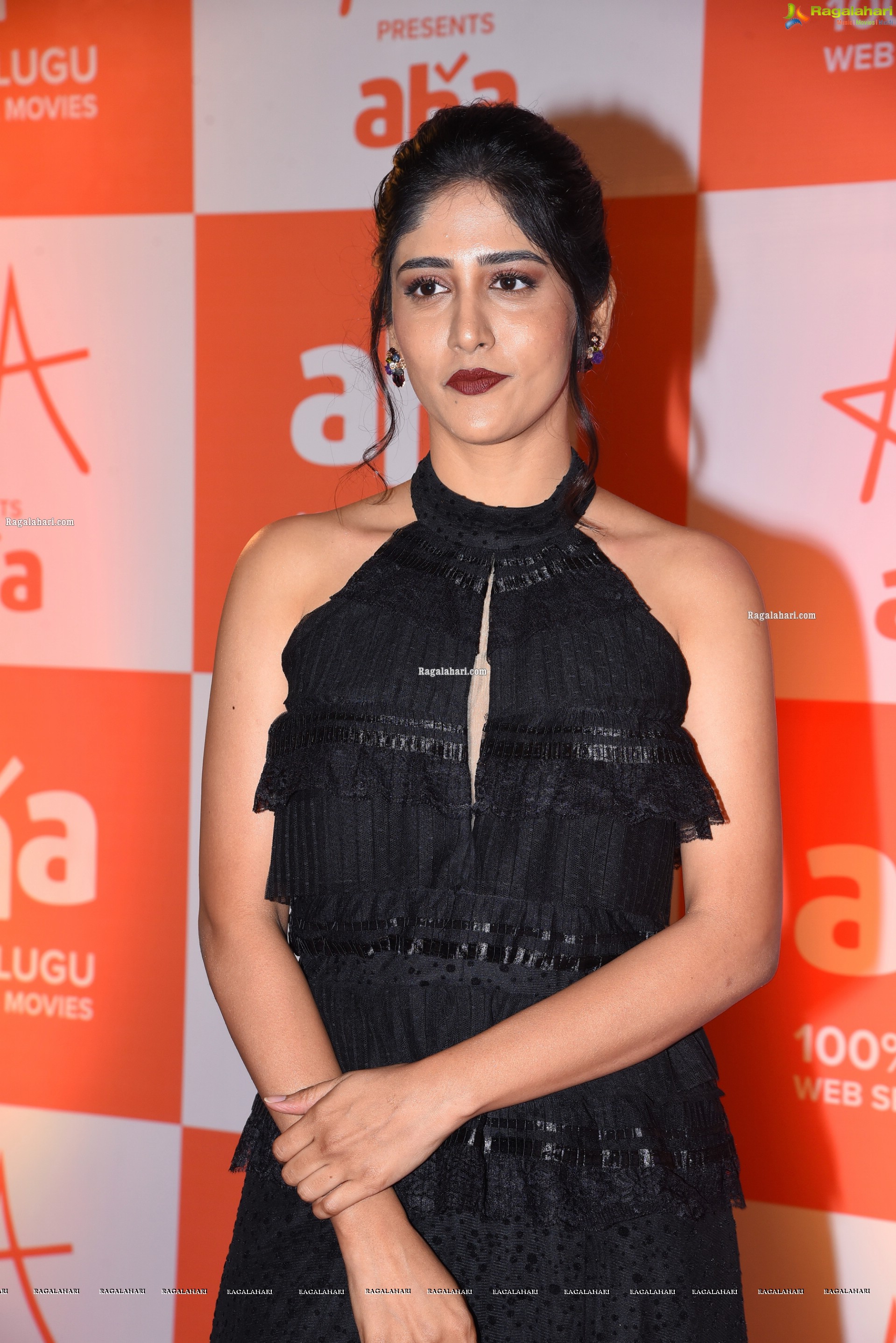 Chandini Chowdary at Aha Event An Evening with A Galaxy of Stars, HD Gallery