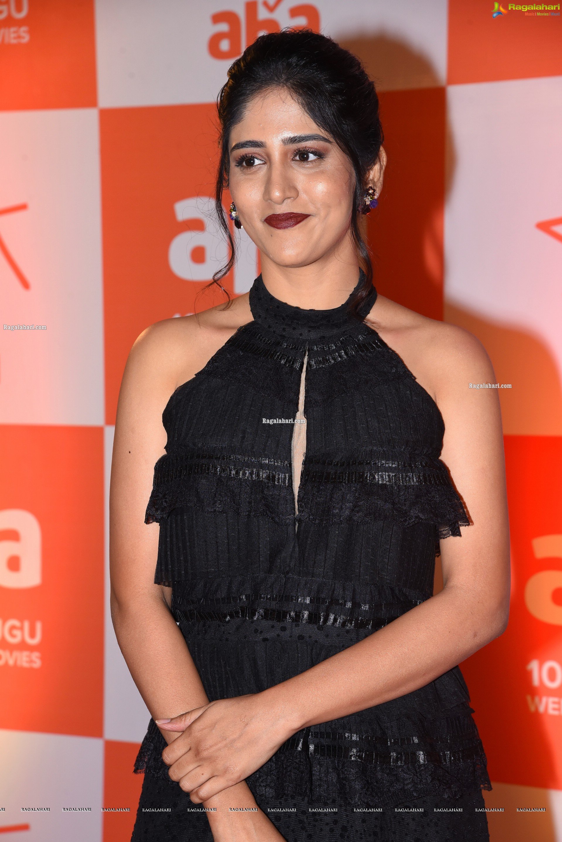 Chandini Chowdary at Aha Event An Evening with A Galaxy of Stars, HD Gallery