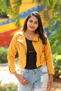 Himaja at JA Movie First Look Launch