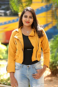 Himaja at JA Movie First Look Launch