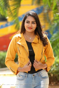 Himaja at JA Movie First Look Launch