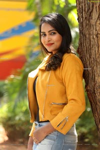 Himaja at JA Movie First Look Launch