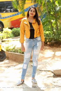 Himaja at JA Movie First Look Launch