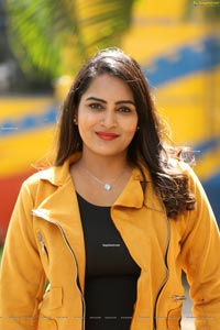 Himaja at JA Movie First Look Launch