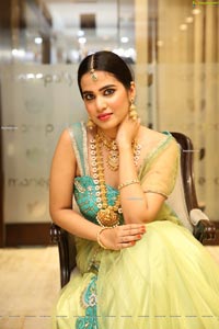 Jahnavi Rao at Manepally Jewellers Dhanteras Collection