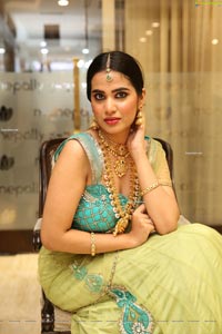 Jahnavi Rao at Manepally Jewellers Dhanteras Collection