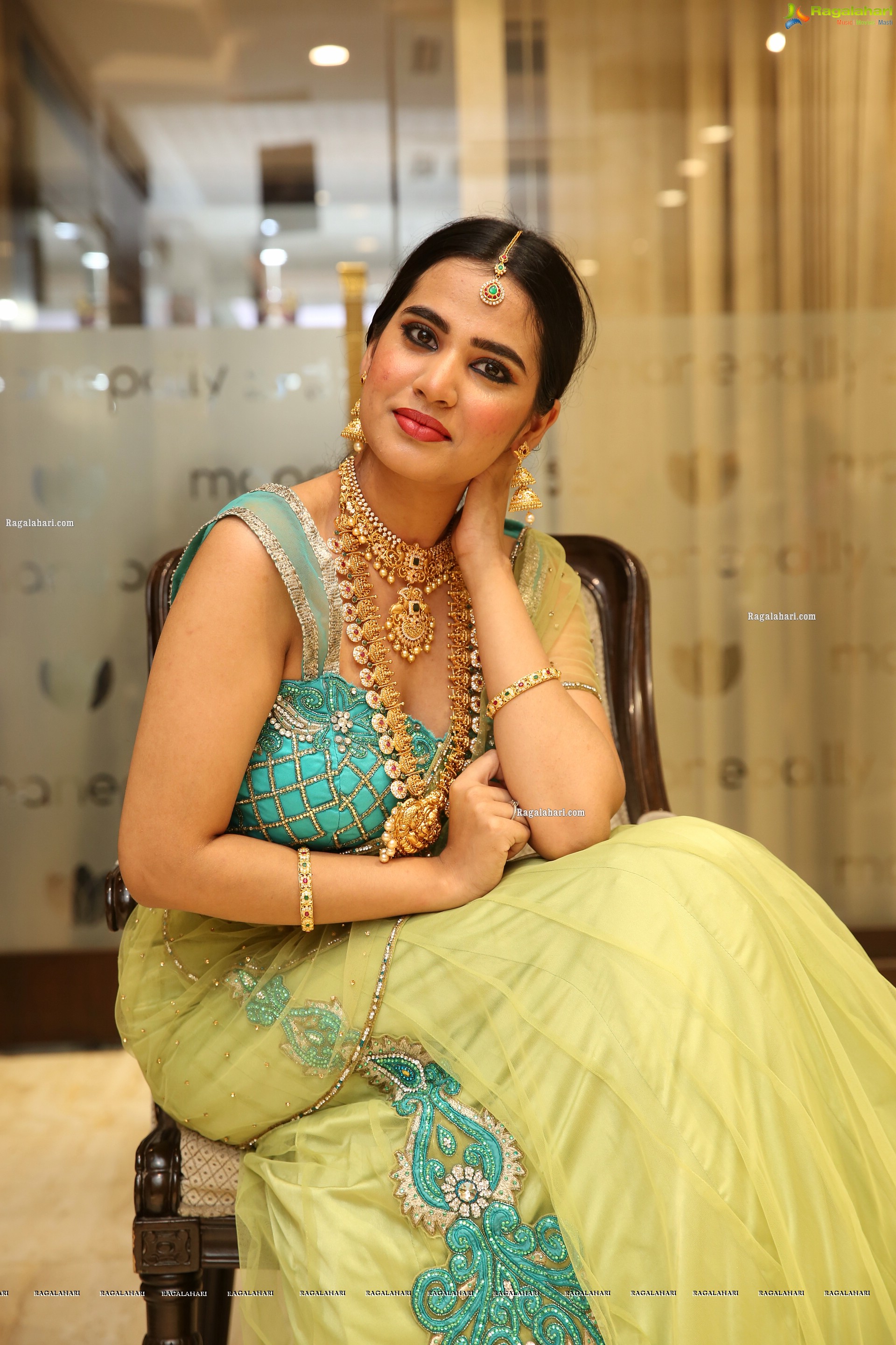 Jahnavi Rao at Manepally Jewellers Dhanteras Collection Launch, HD Gallery