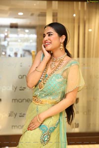 Jahnavi Rao at Manepally Jewellers Dhanteras Collection