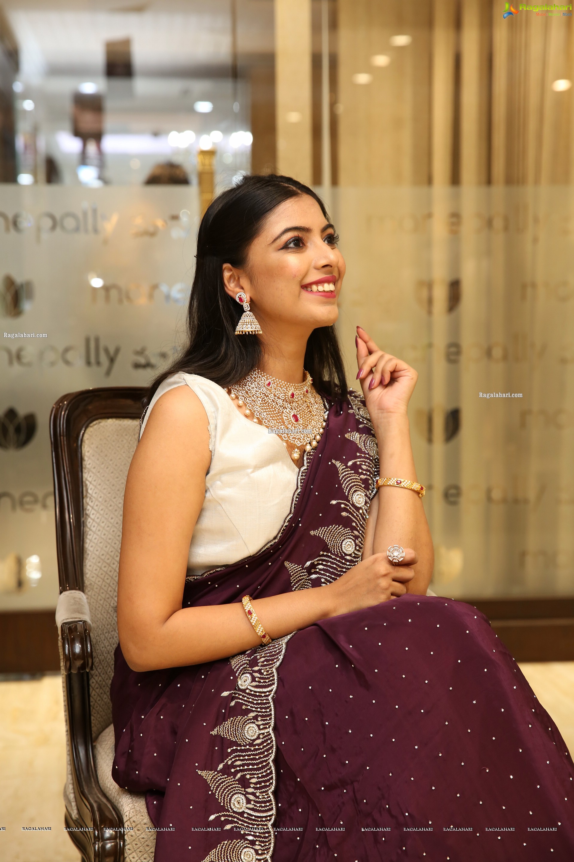 Khushboo Maheswari at Manepally Jewellers Dhanteras Collection Launch, HD Gallery