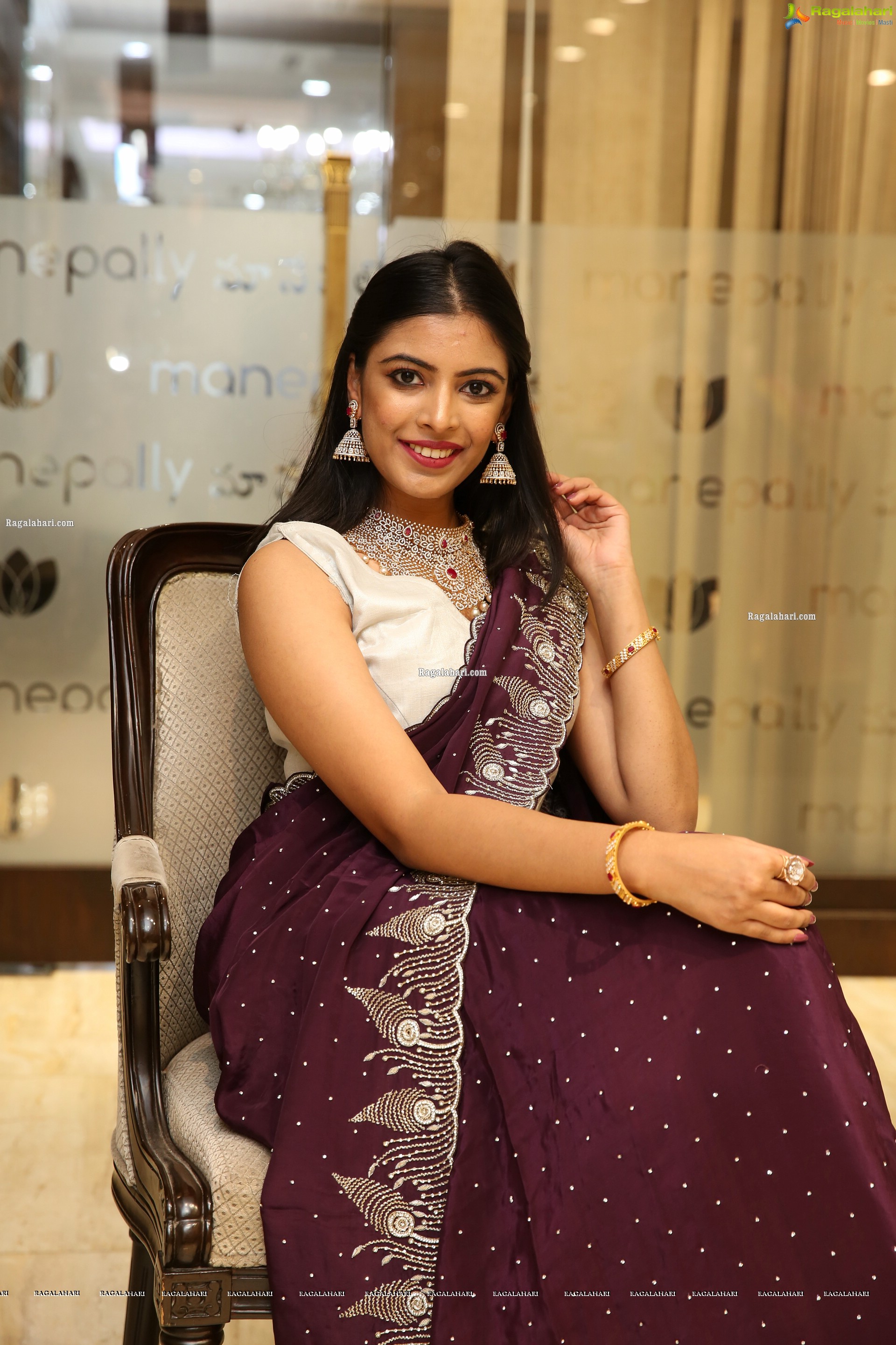 Khushboo Maheswari at Manepally Jewellers Dhanteras Collection Launch, HD Gallery
