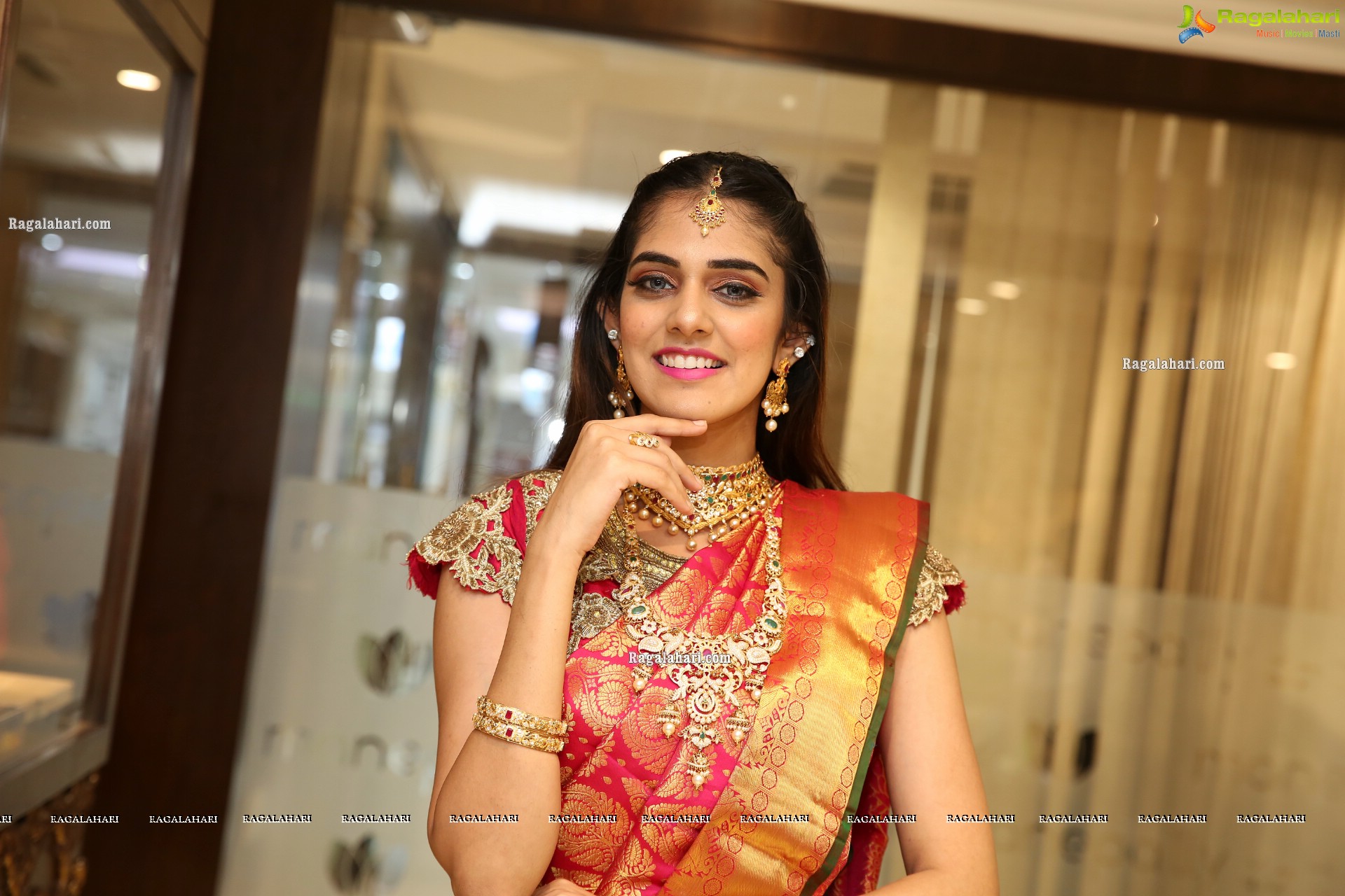 Kritya Sudha Showcases A Design at Manepally Jewellers Dhanteras Festive Collection, HD Gallery