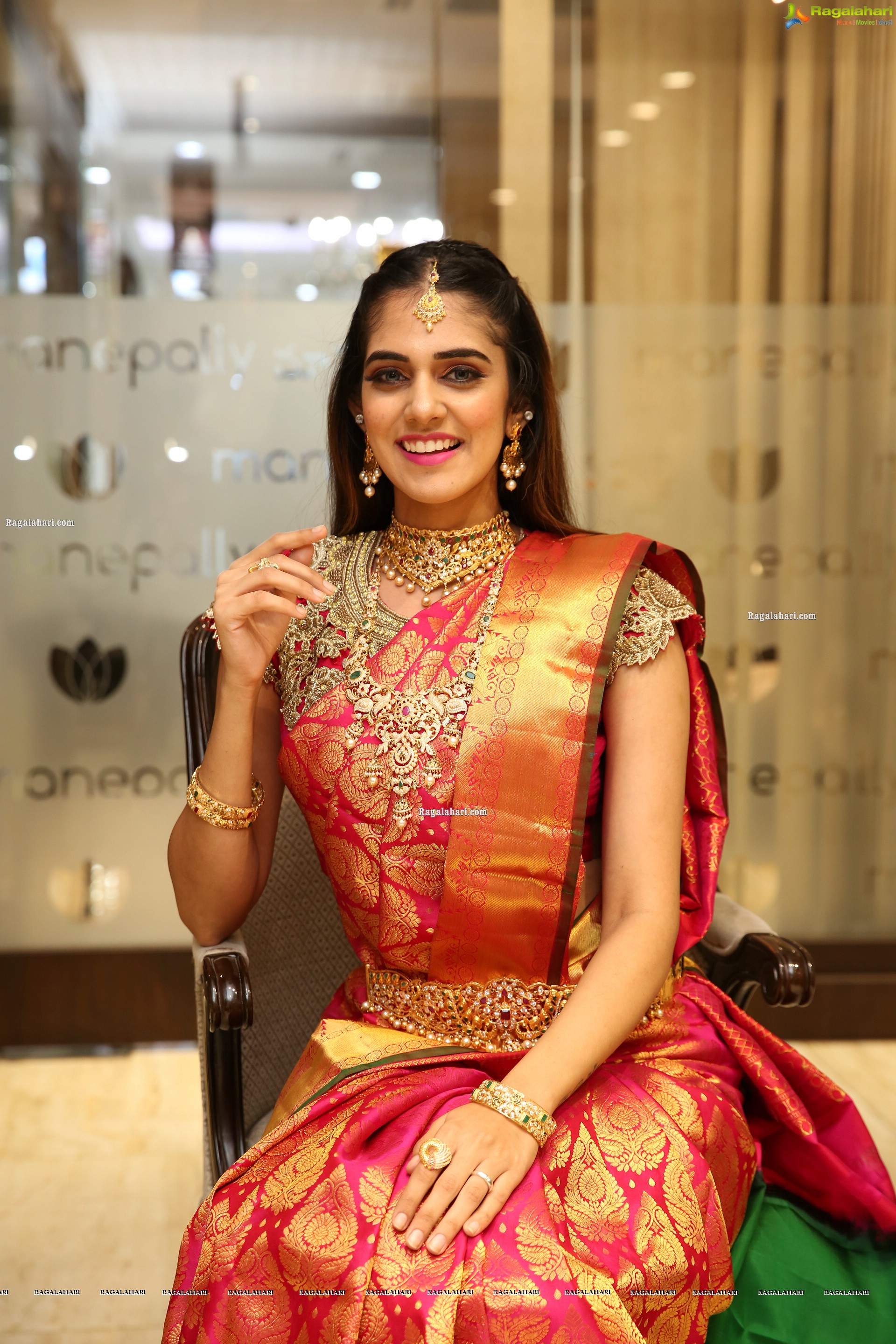 Kritya Sudha Showcases A Design at Manepally Jewellers Dhanteras Festive Collection, HD Gallery