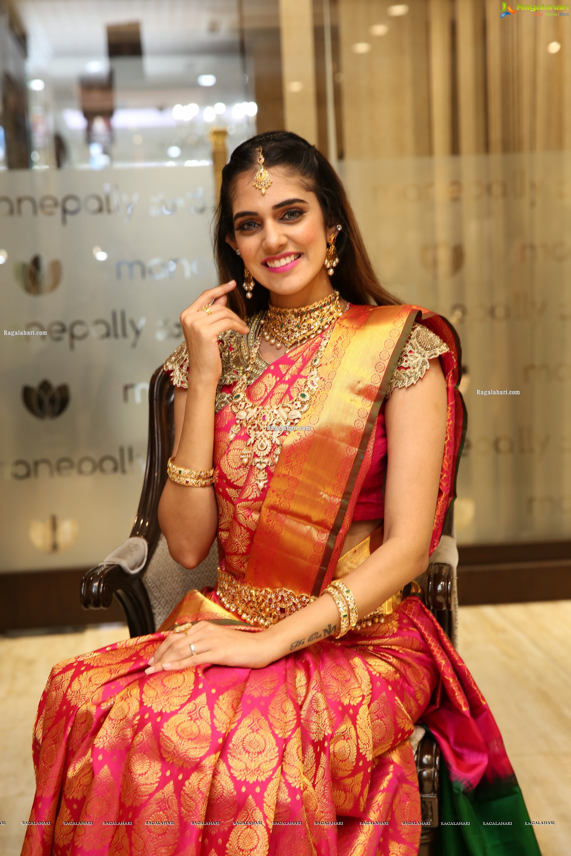 Kritya Sudha Showcases A Design at Manepally Jewellers Dhanteras Festive Collection, HD Gallery