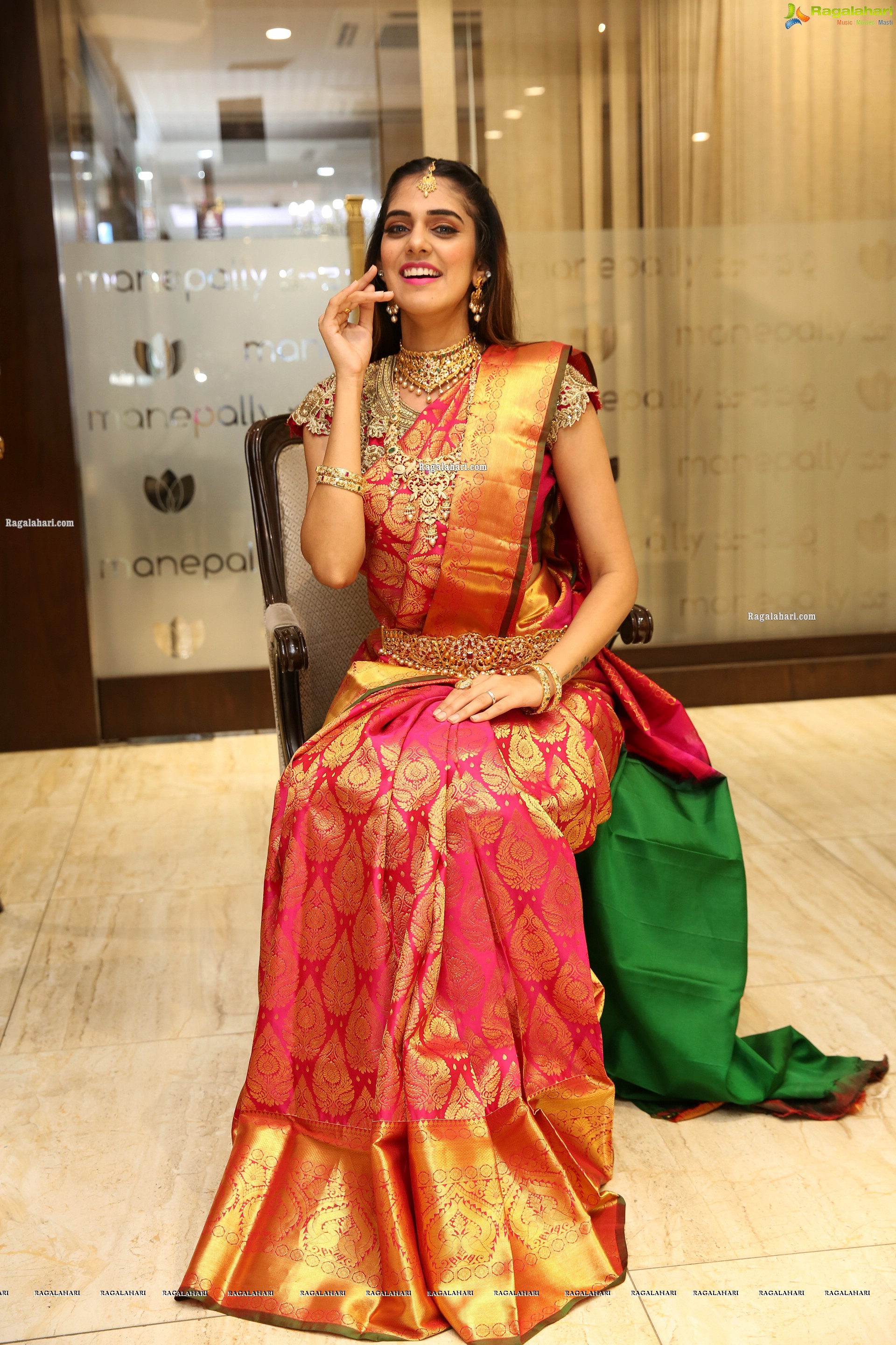 Kritya Sudha Showcases A Design at Manepally Jewellers Dhanteras Festive Collection, HD Gallery