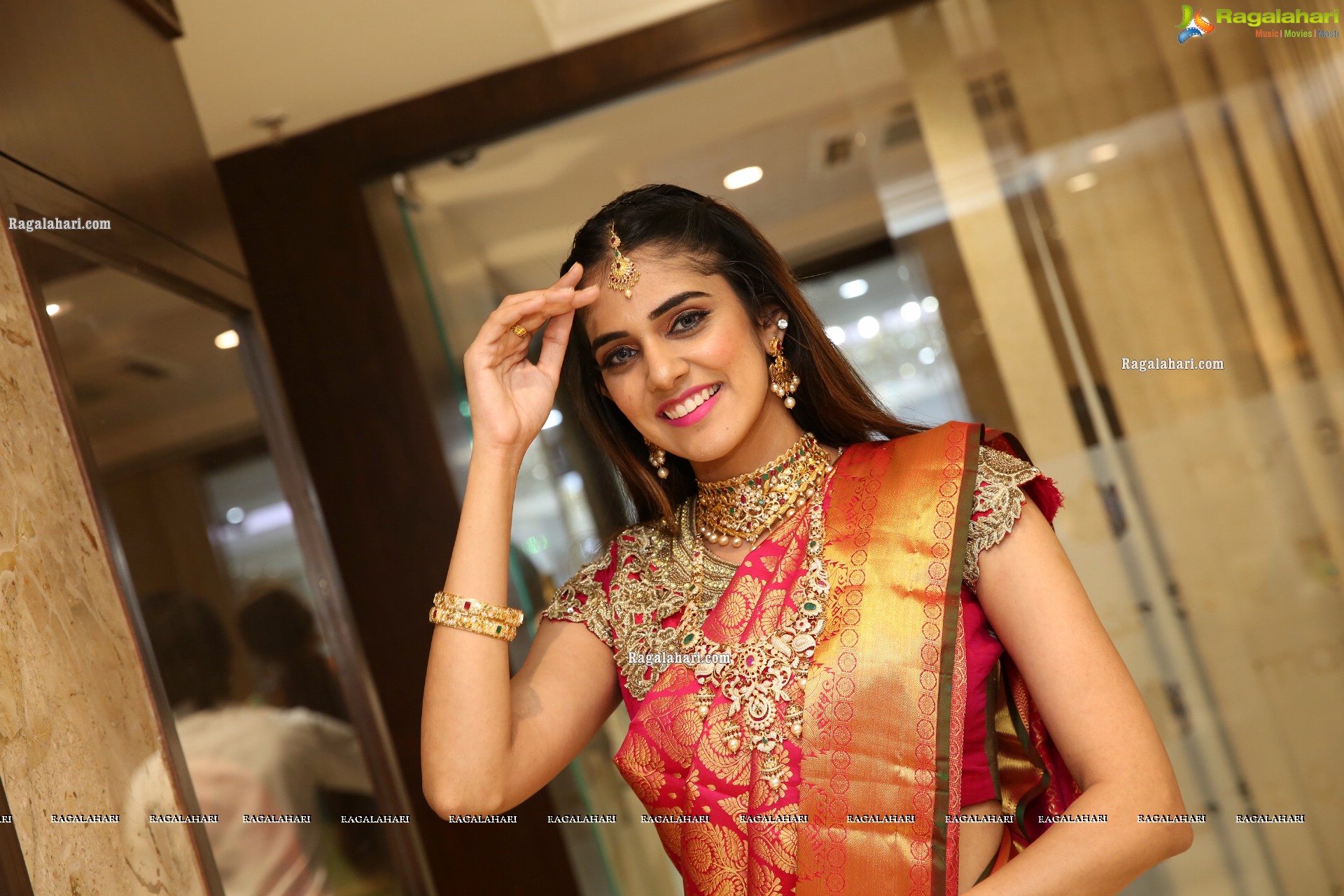 Kritya Sudha Showcases A Design at Manepally Jewellers Dhanteras Festive Collection, HD Gallery