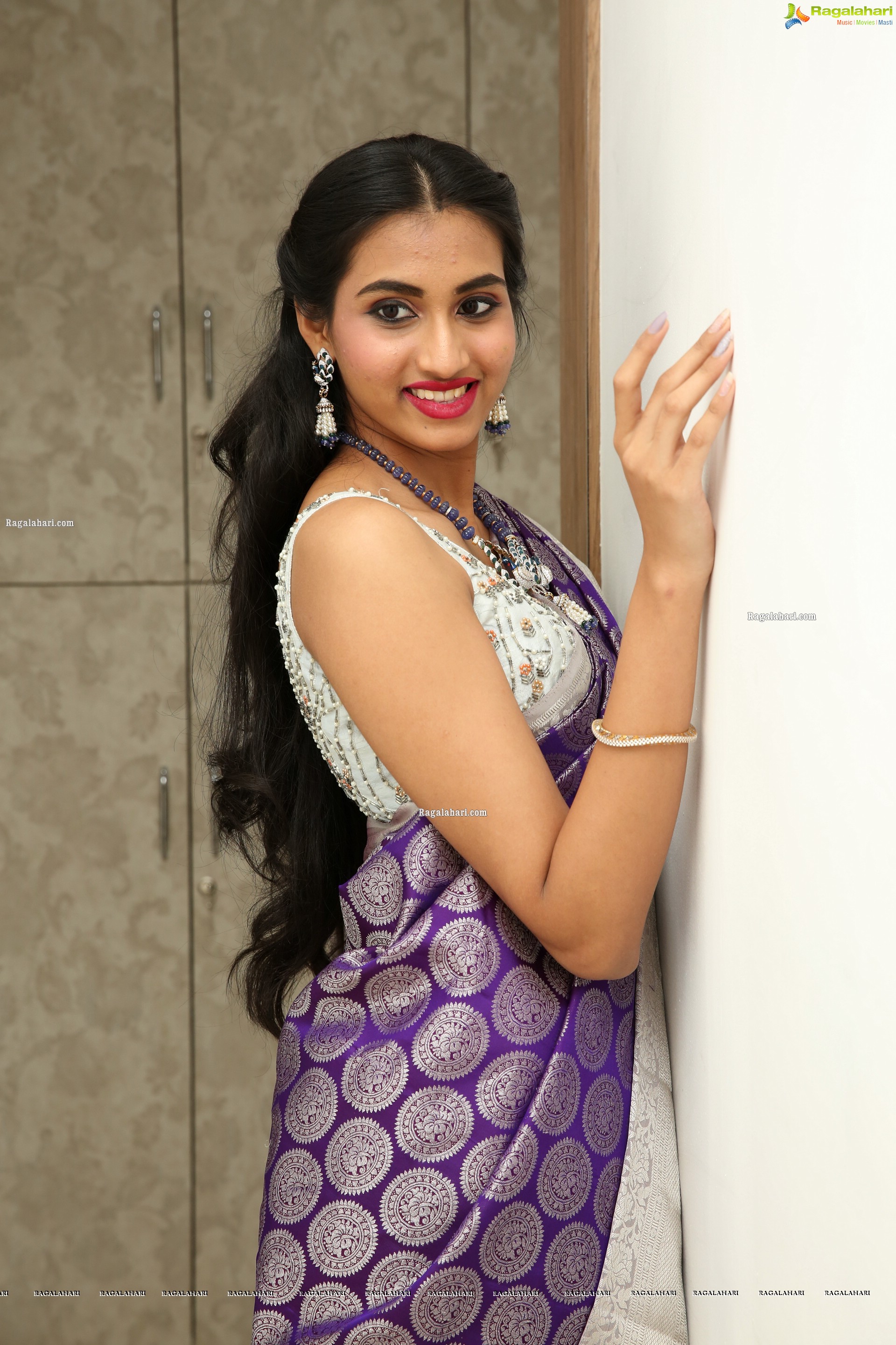 Laya Jupally at Sri Krishna Silks Special Wedding Collection Launch, HD Gallery