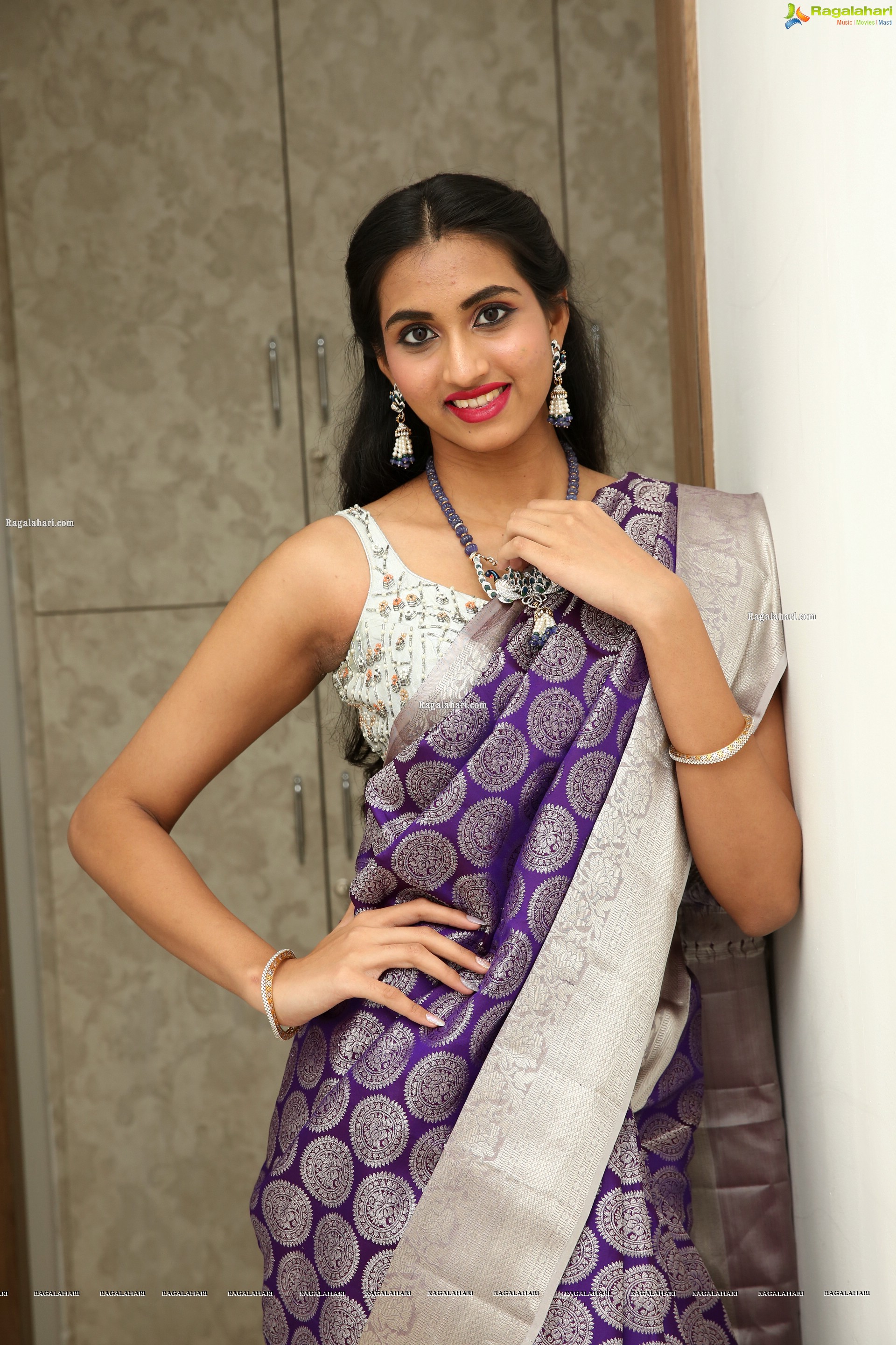 Laya Jupally at Sri Krishna Silks Special Wedding Collection Launch, HD Gallery