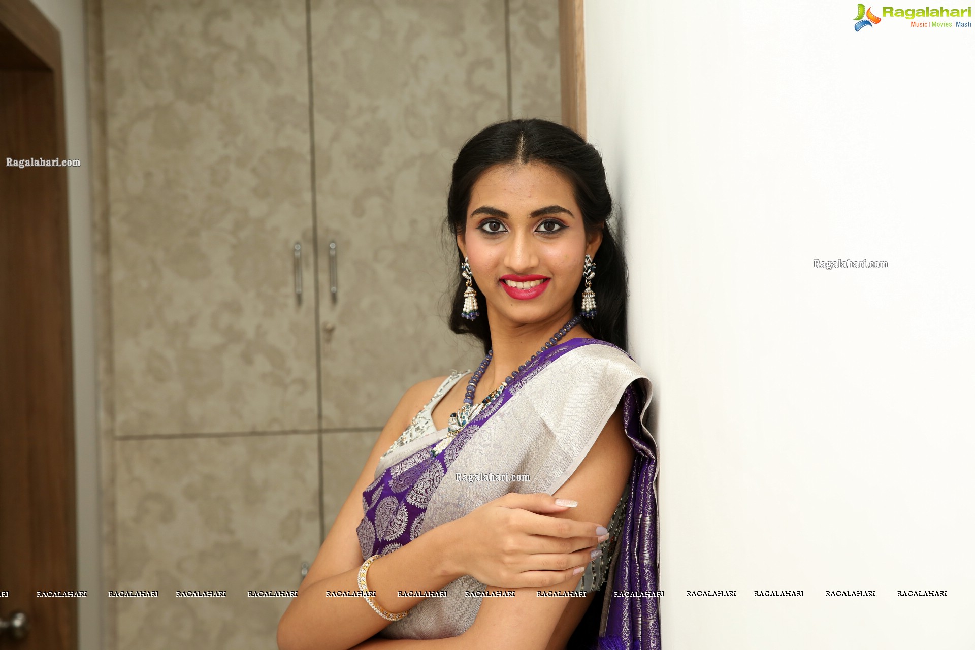 Laya Jupally at Sri Krishna Silks Special Wedding Collection Launch, HD Gallery