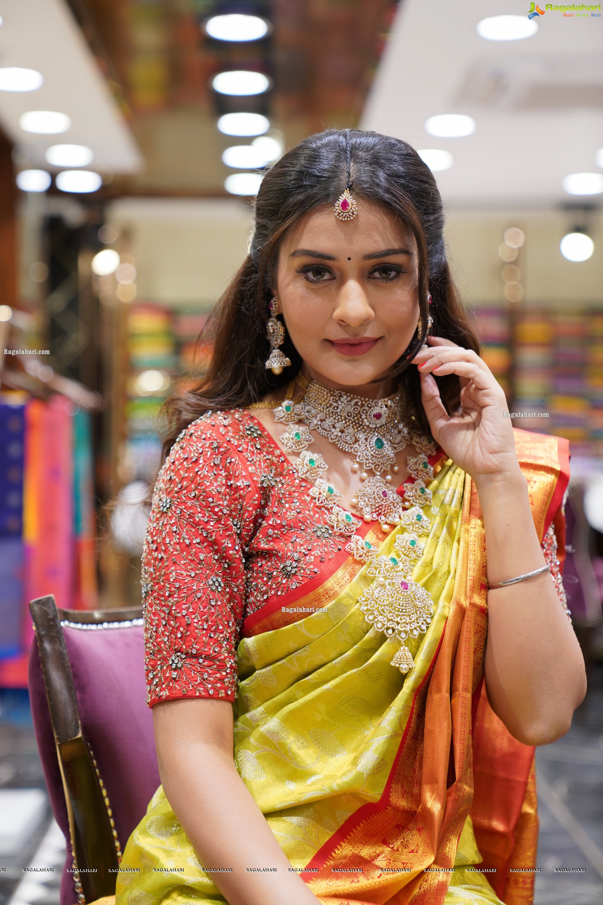 Payal Rajput Showcases a Collection at Brand Mandir, HD Gallery