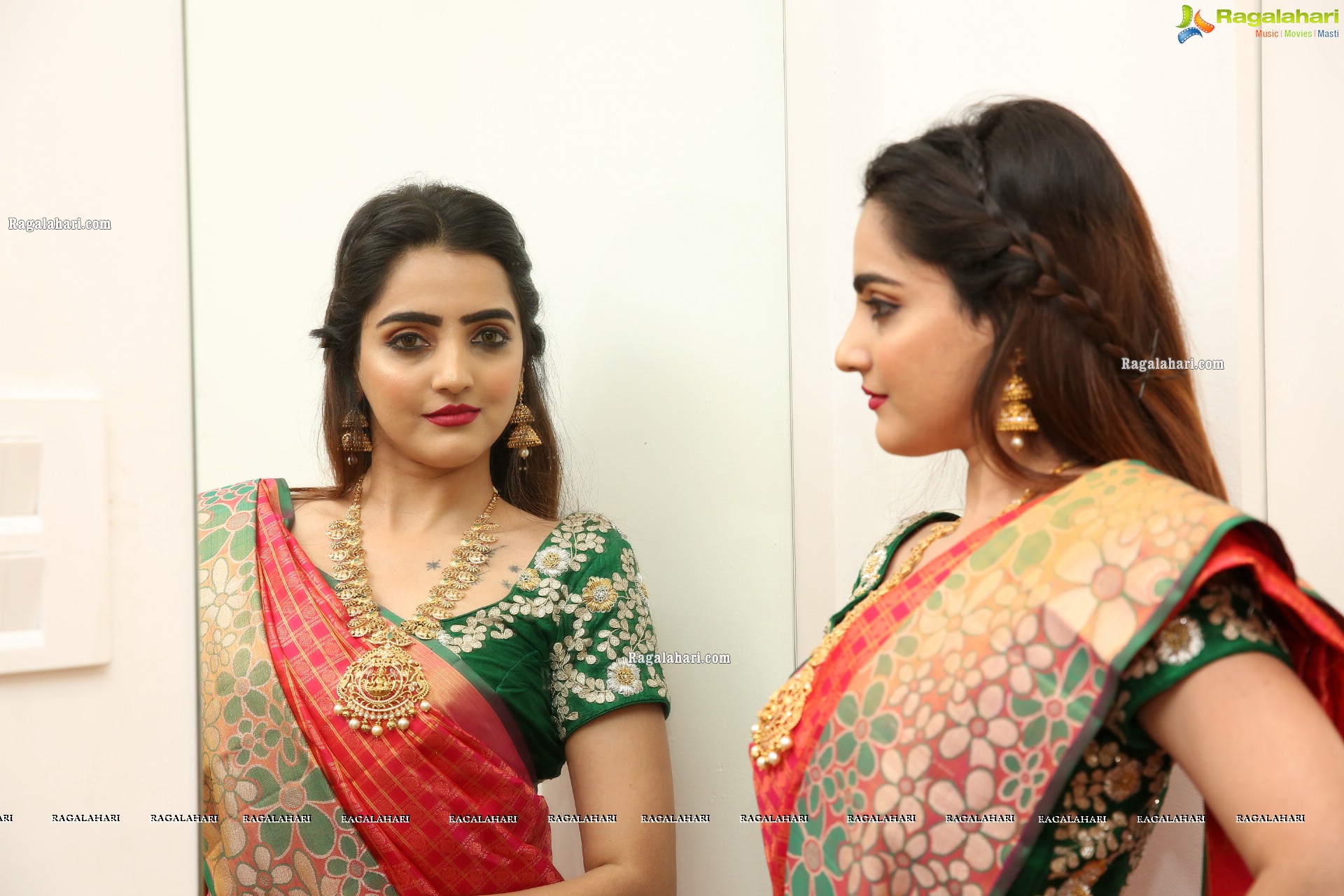 Pooja Thakur at Sri Krishna Silks Special Wedding Collection Launch, HD Gallery