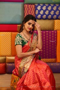 Pooja Thakur at Sri Krishna Silks Special Wedding Collection