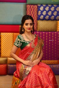 Pooja Thakur at Sri Krishna Silks Special Wedding Collection