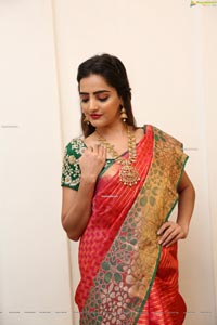 Pooja Thakur at Sri Krishna Silks Special Wedding Collection