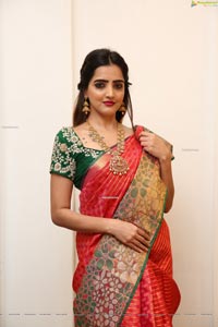 Pooja Thakur at Sri Krishna Silks Special Wedding Collection