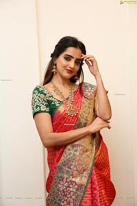 Pooja Thakur at Sri Krishna Silks Special Wedding Collection