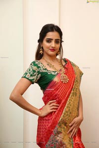 Pooja Thakur at Sri Krishna Silks Special Wedding Collection