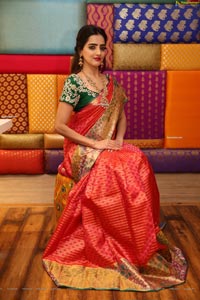 Pooja Thakur at Sri Krishna Silks Special Wedding Collection