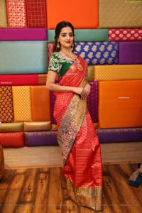 Pooja Thakur at Sri Krishna Silks Special Wedding Collection