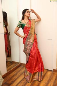 Pooja Thakur at Sri Krishna Silks Special Wedding Collection