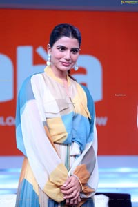 Samantha Akkineni at Sam Jam Celebrity Talk Show Press Meet