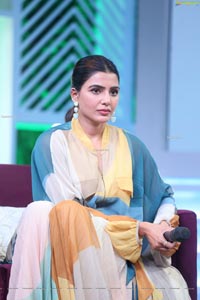 Samantha Akkineni at Sam Jam Celebrity Talk Show Press Meet