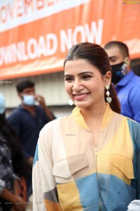 Samantha Akkineni at Sam Jam Celebrity Talk Show Press Meet