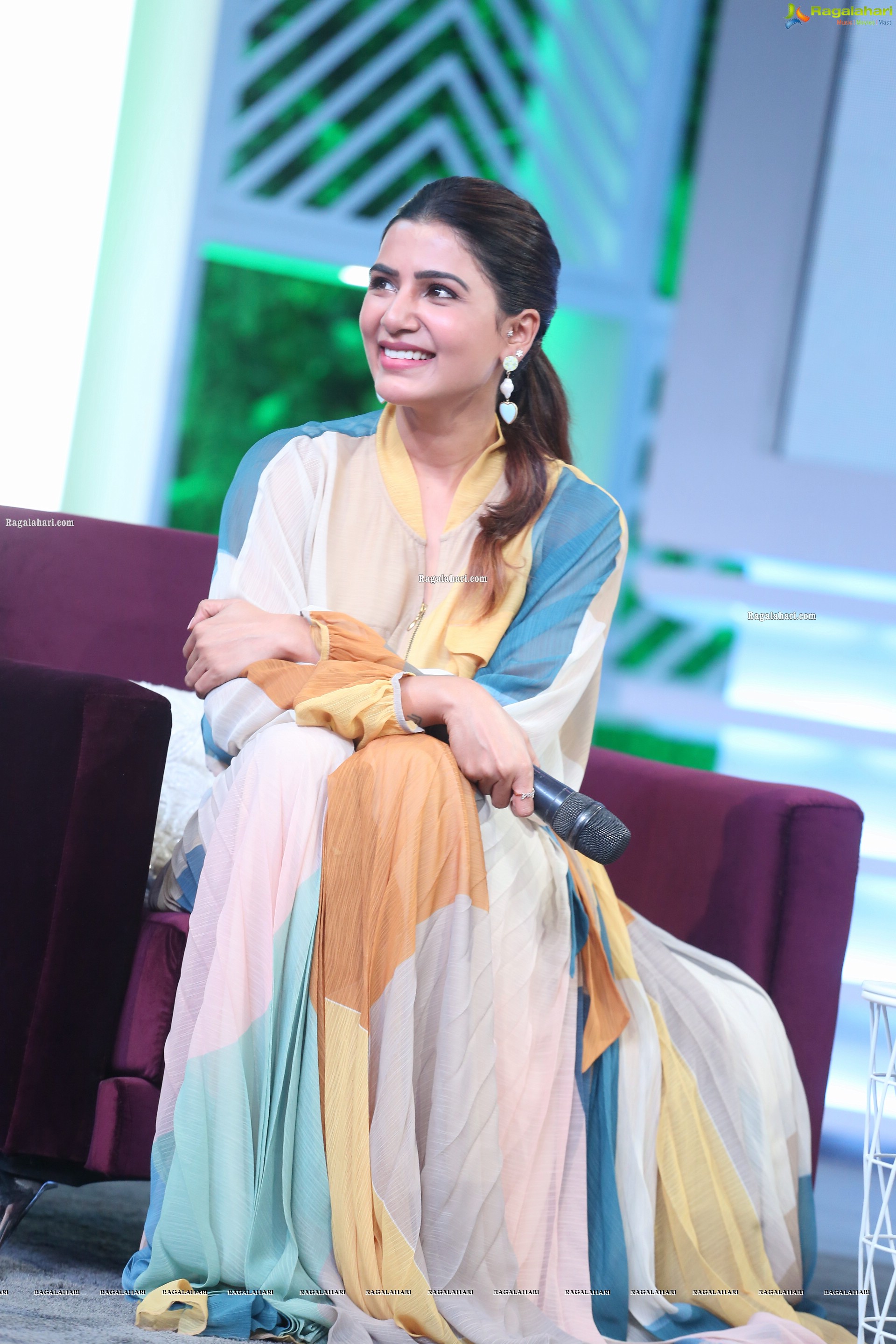 Samantha Akkineni at Sam Jam Celebrity Talk Show Press Meet