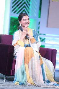 Samantha Akkineni at Sam Jam Celebrity Talk Show Press Meet