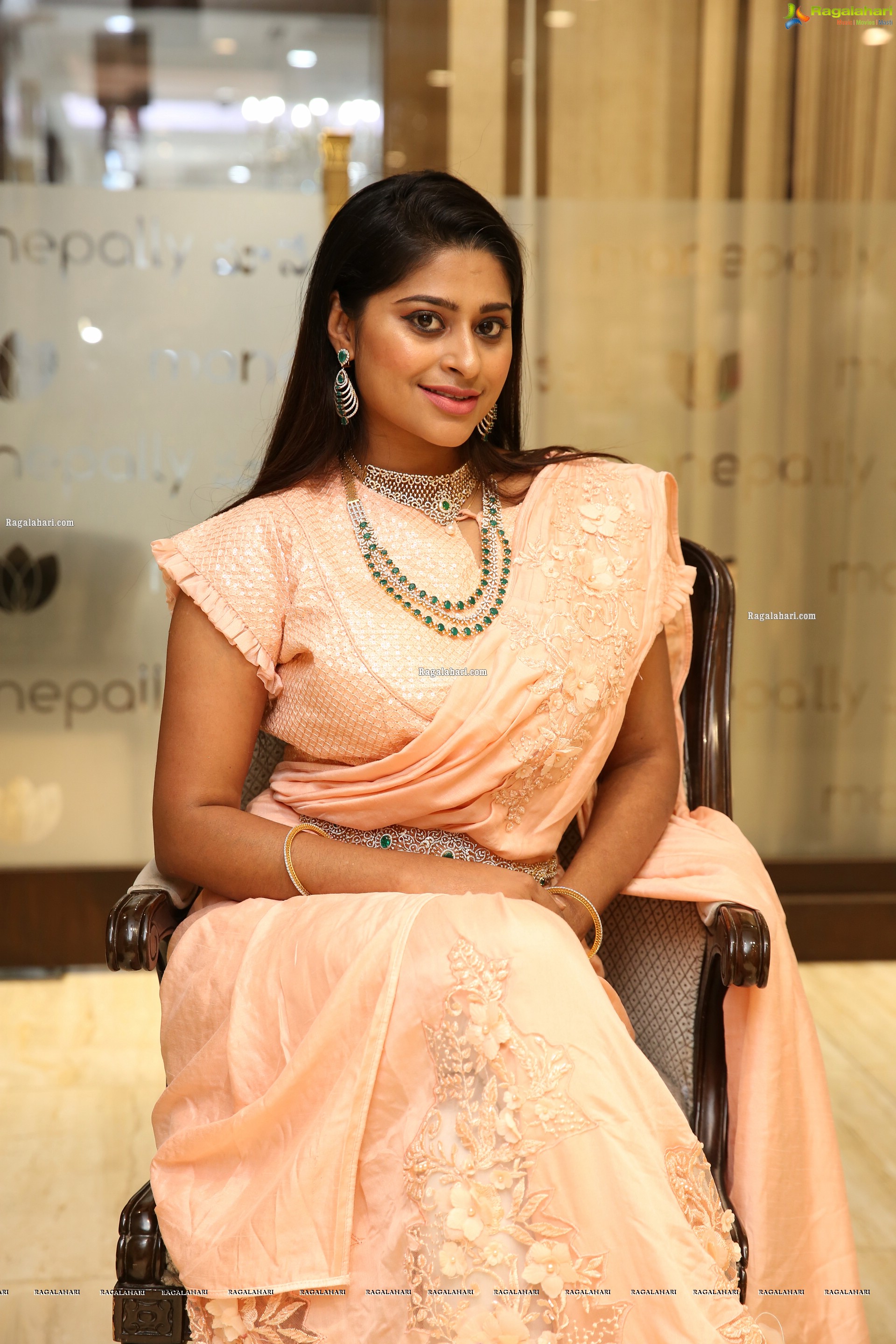 Shravani Varma Showcases A Design at Manepally Dhanteras Festive Collection, HD Gallery