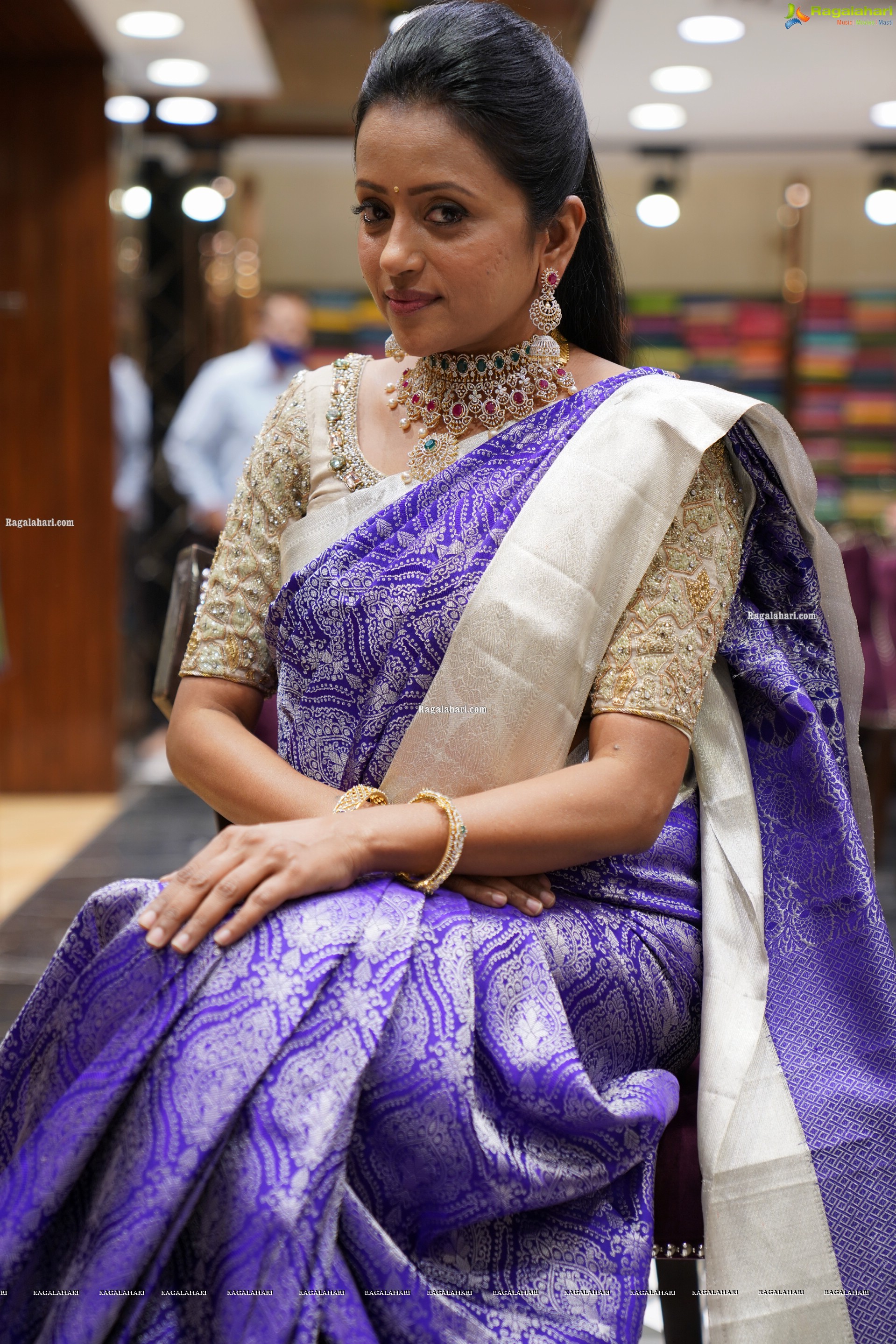 Suma Kanakala Showcases a Collection at Brand Mandir, HD Gallery