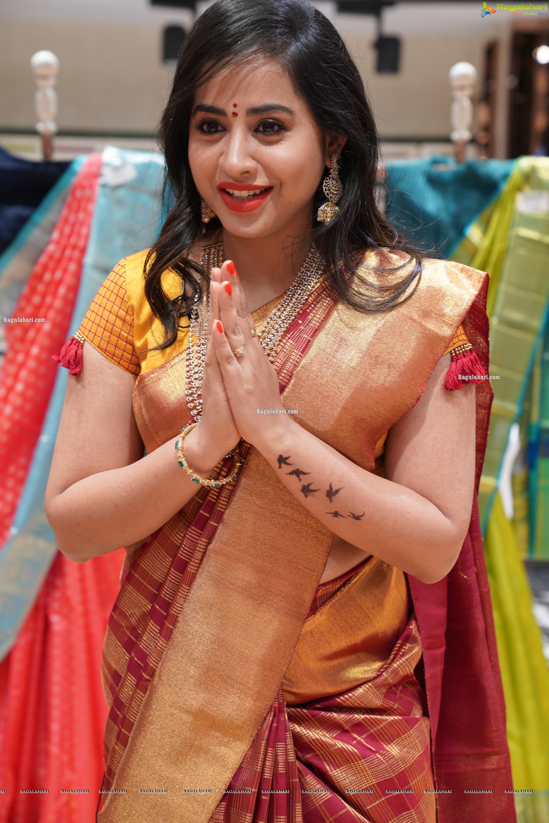 Swathi Deekshith Showcases a Collection at Brand Mandir, HD Gallery