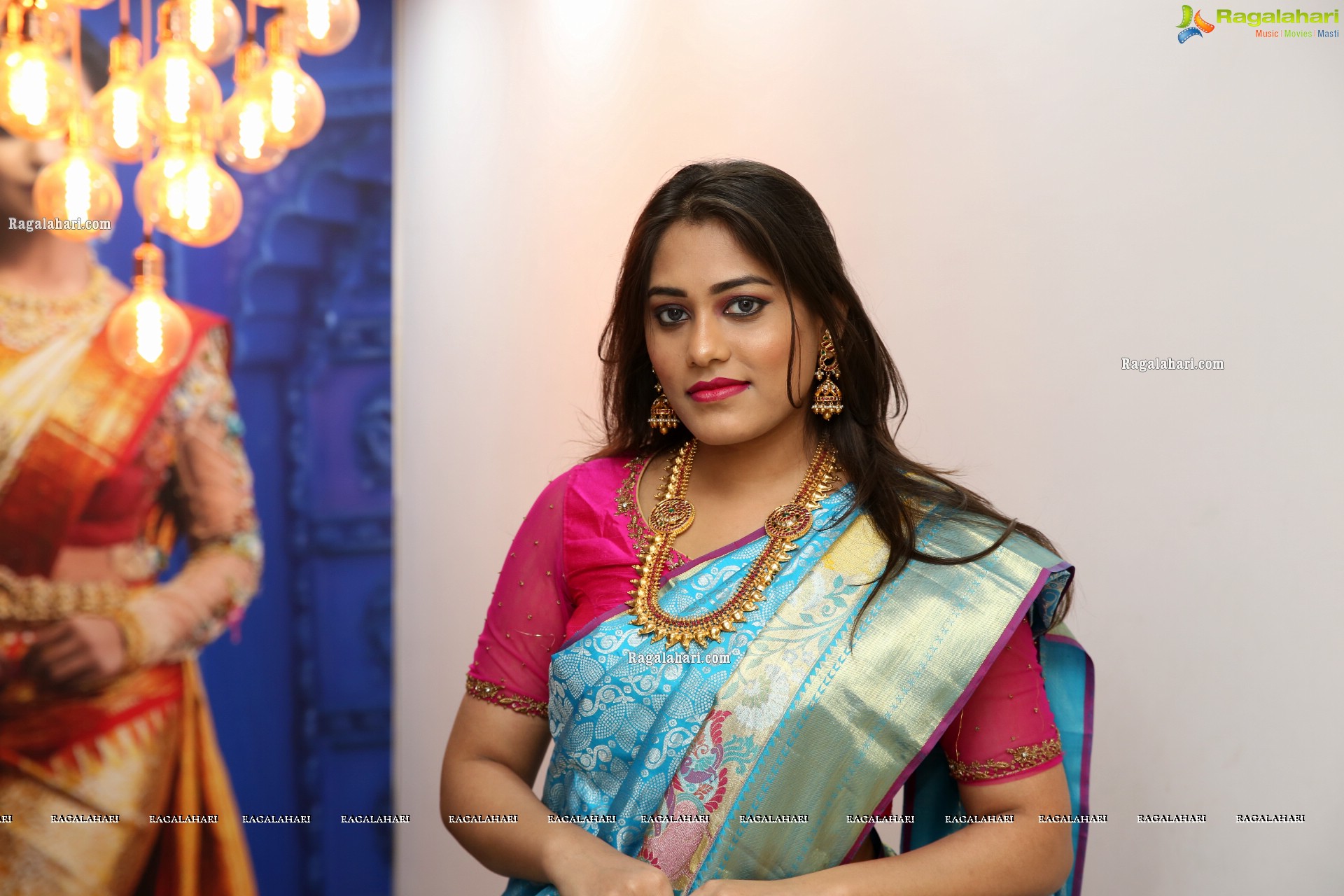 Tazaienath Gulraze at Sri Krishna Silks Special Wedding Collection Launch, HD Gallery