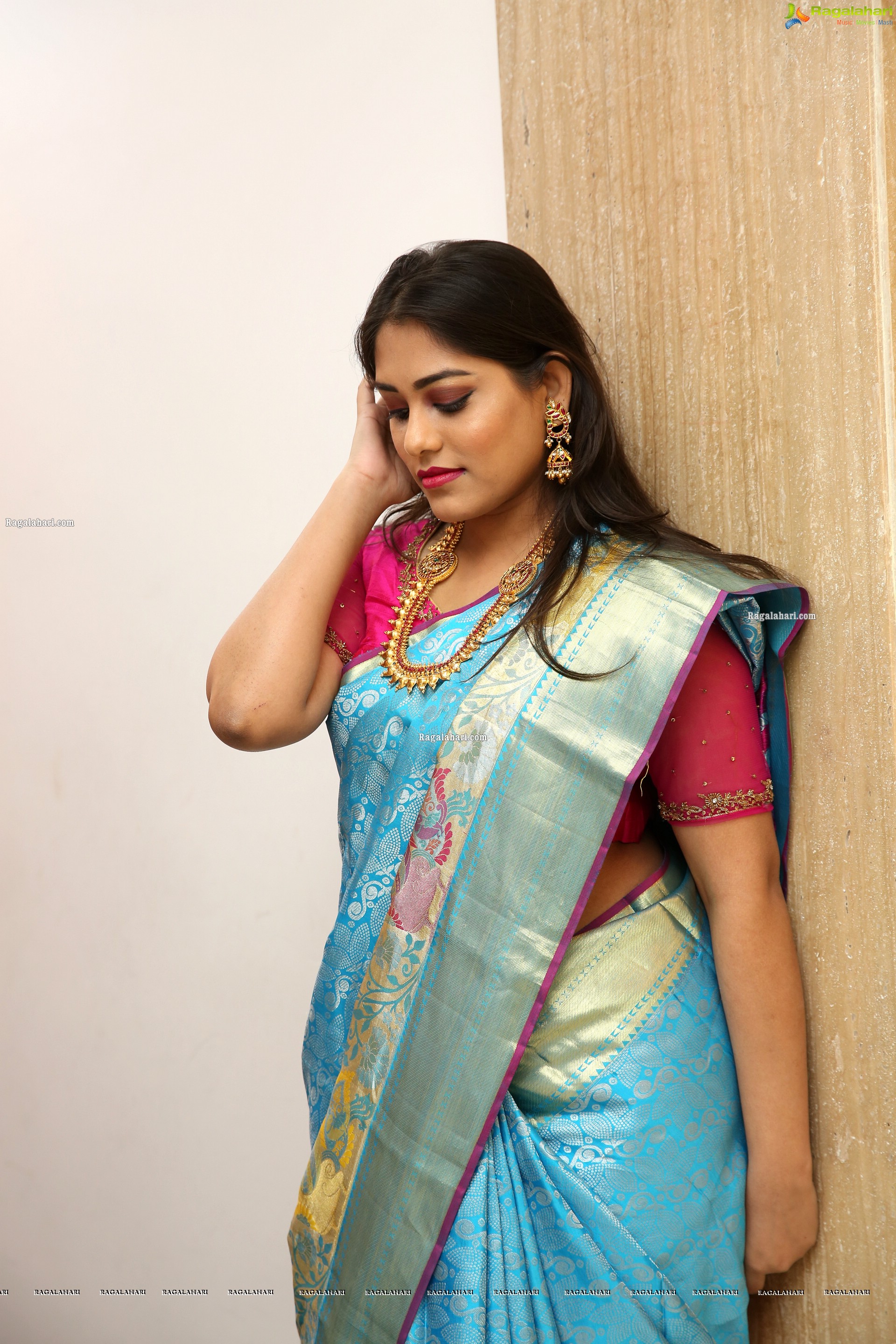 Tazaienath Gulraze at Sri Krishna Silks Special Wedding Collection Launch, HD Gallery