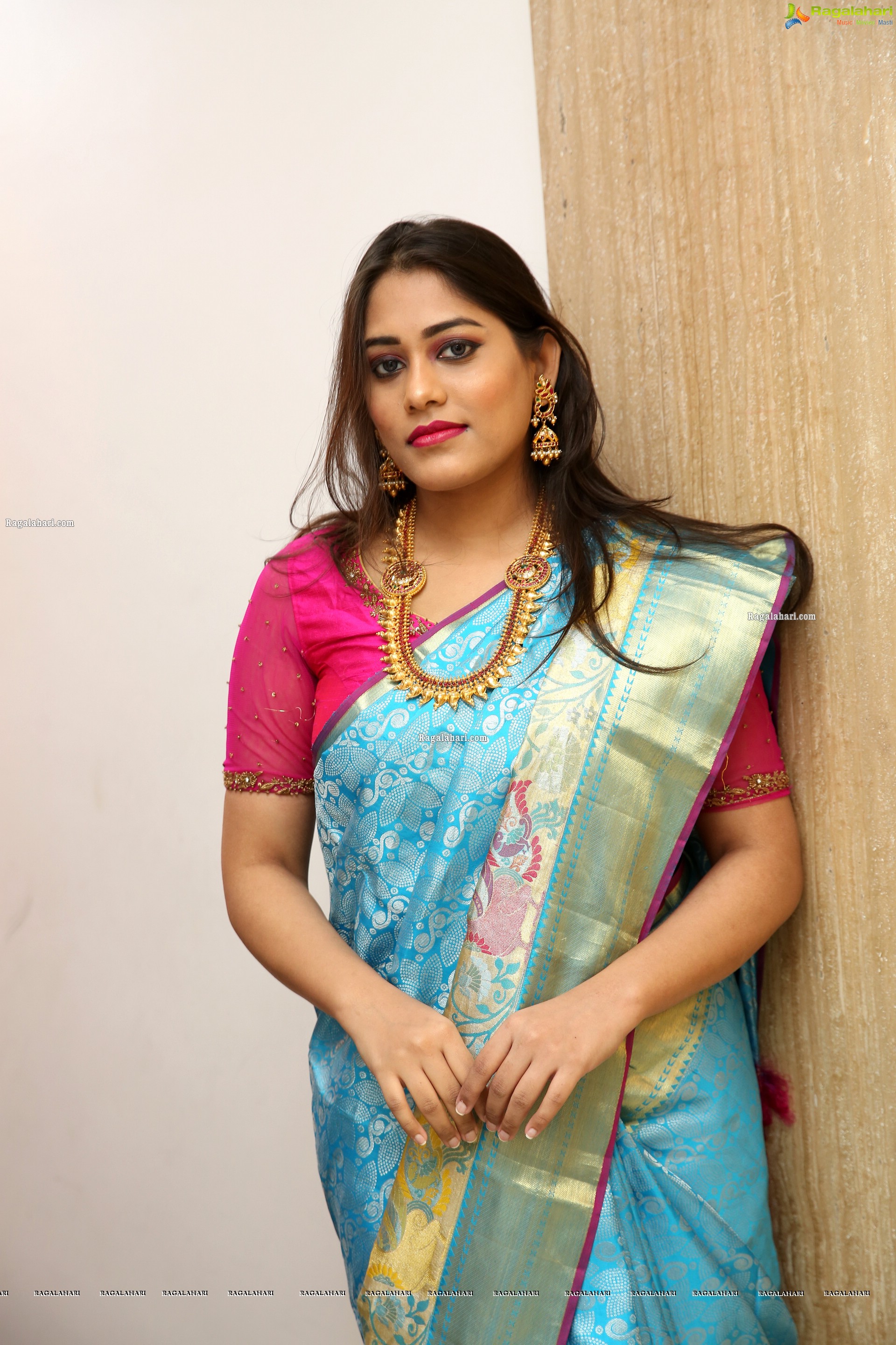 Tazaienath Gulraze at Sri Krishna Silks Special Wedding Collection Launch, HD Gallery