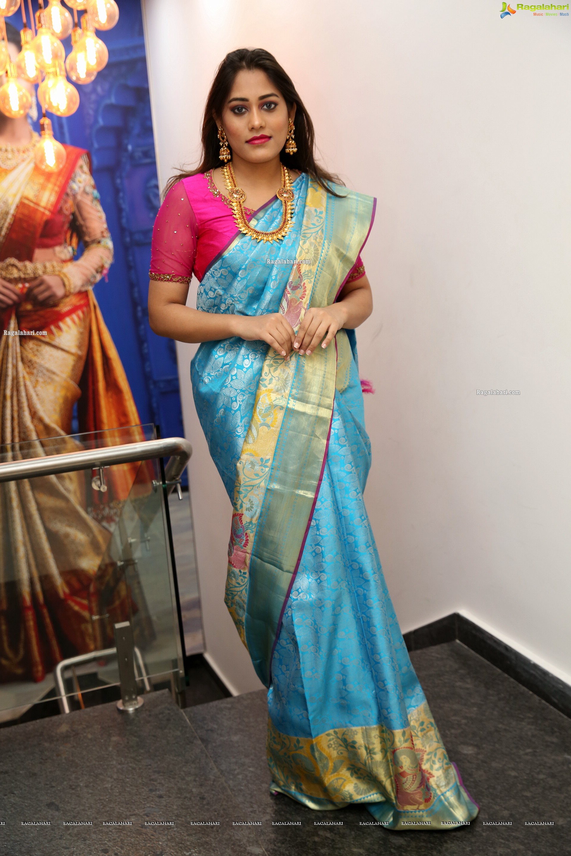 Tazaienath Gulraze at Sri Krishna Silks Special Wedding Collection Launch, HD Gallery
