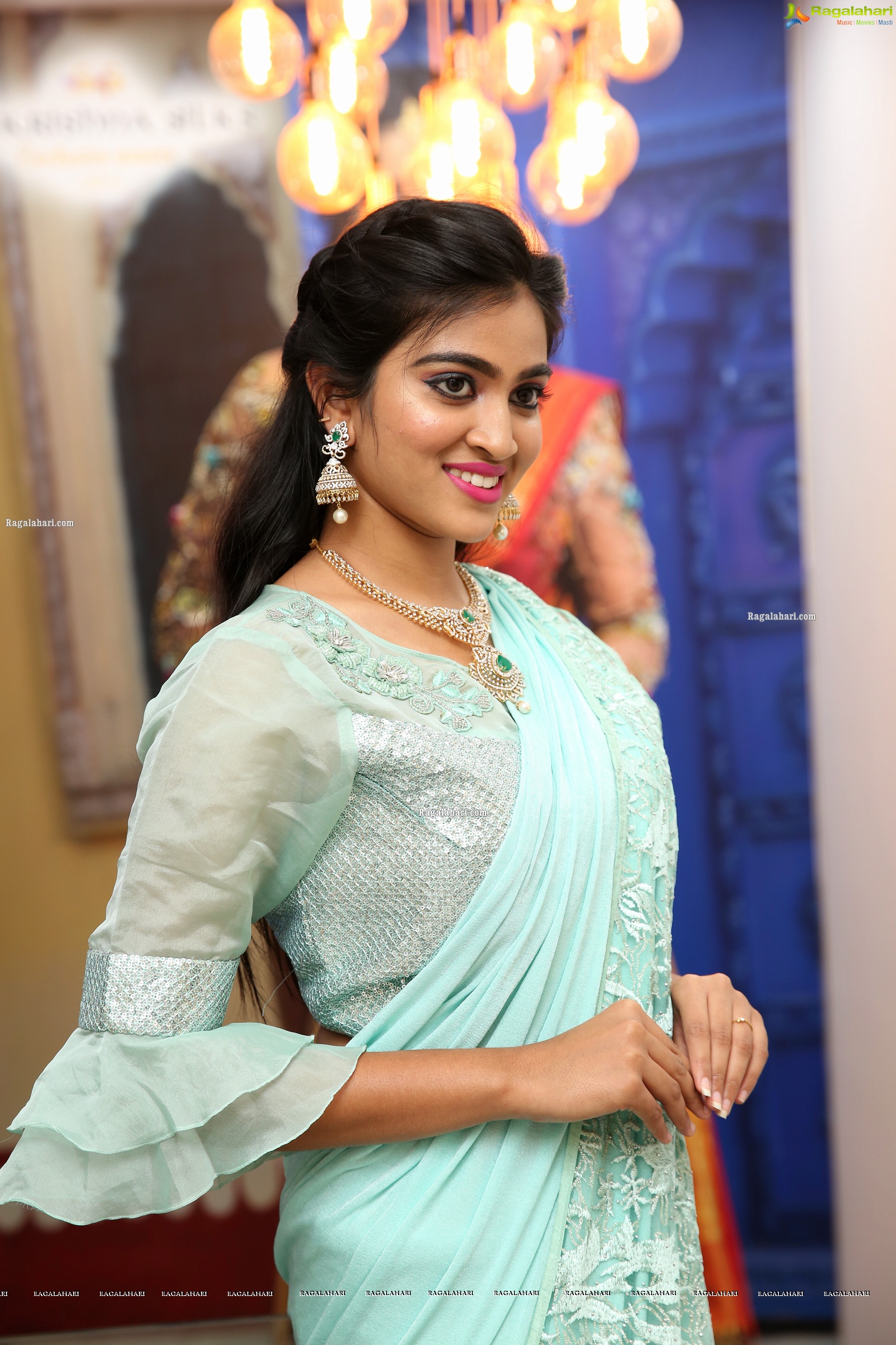 Vakshika Latha at Sri Krishna Silks Special Wedding Collection Launch, HD Gallery